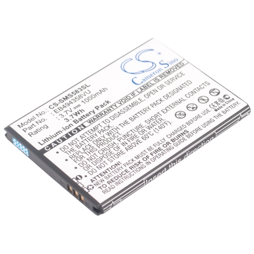 Batterie Batteria del telefono cellulare CS-SMS583SL