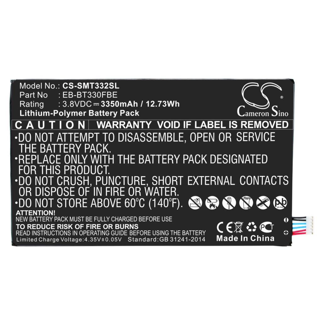 Batteria compressa Samsung CS-SMT332SL