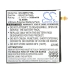 Batteria compressa Samsung CS-SMT377SL