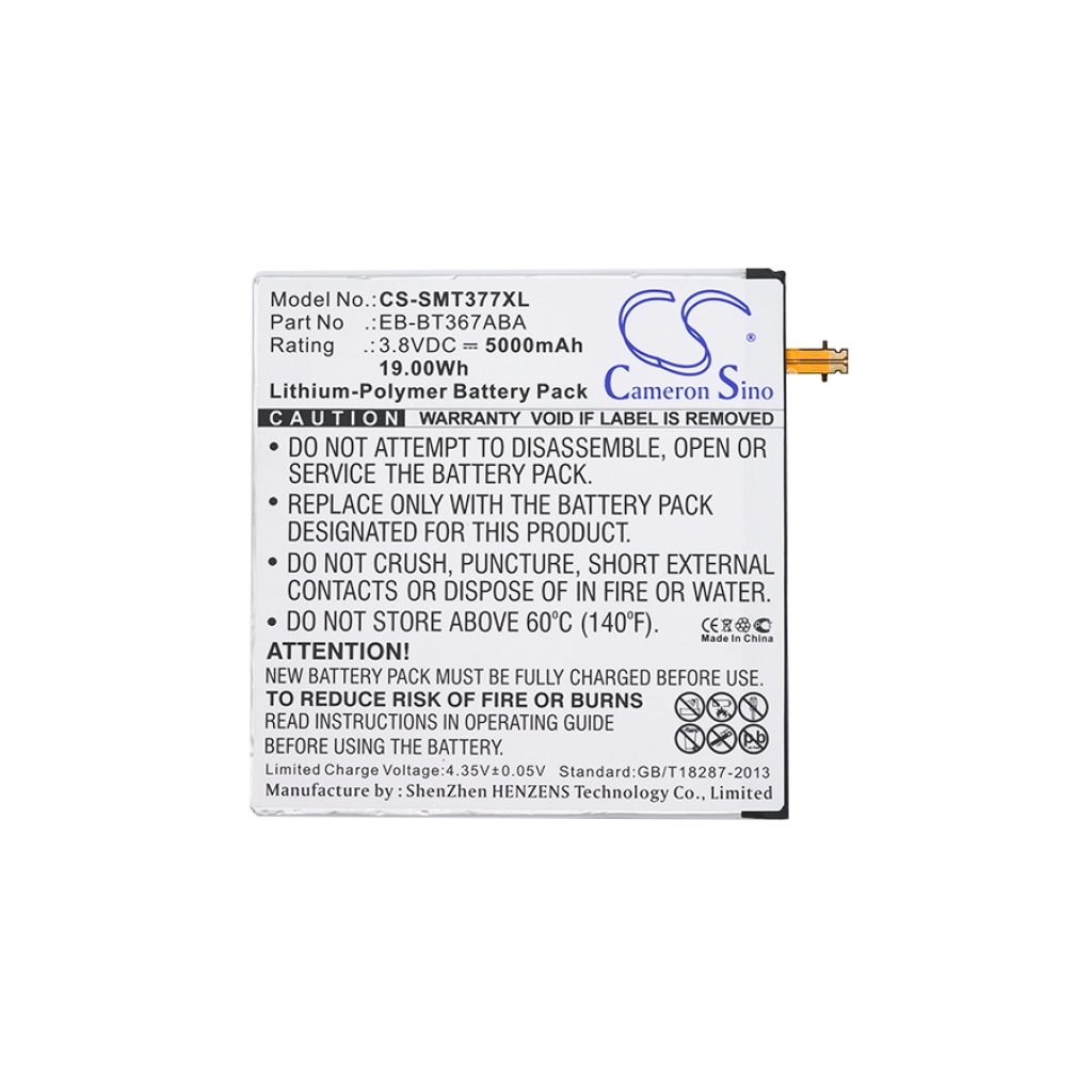 Batteria compressa Samsung CS-SMT377XL