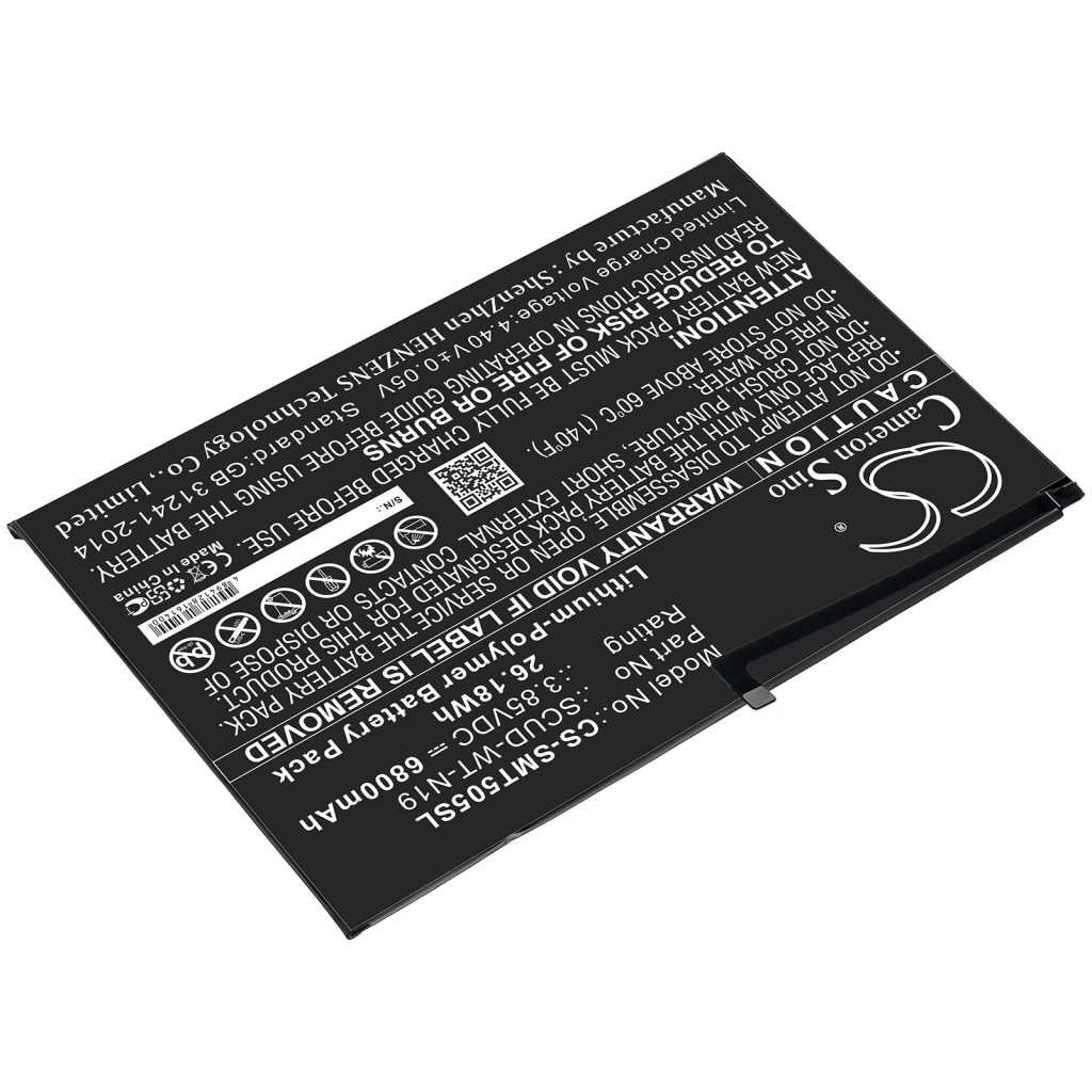 Sostituzione della batteria compatibile per Samsung SCUD-WT-N19
