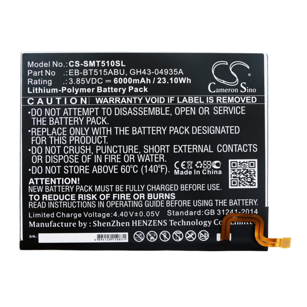 Batteria compressa Samsung CS-SMT510SL