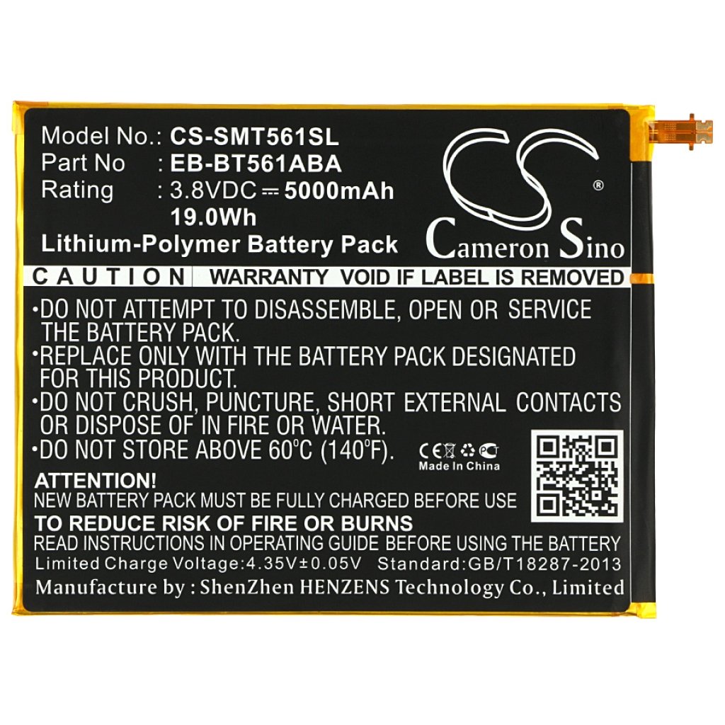 Batterie Sostituisce EB-BT561ABE