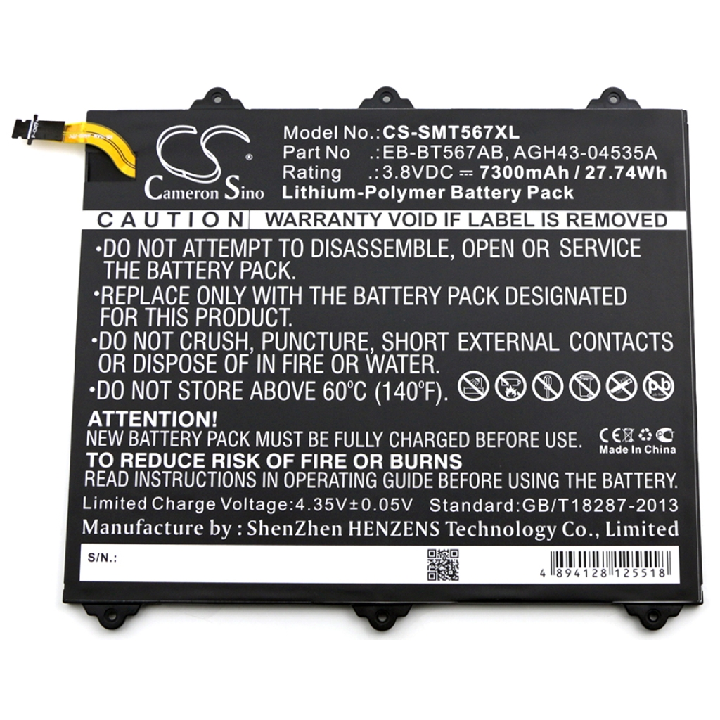 Batterie Sostituisce GH43-04535A