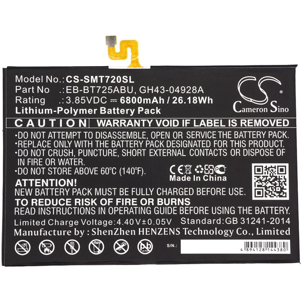 Batteria compressa Samsung CS-SMT720SL