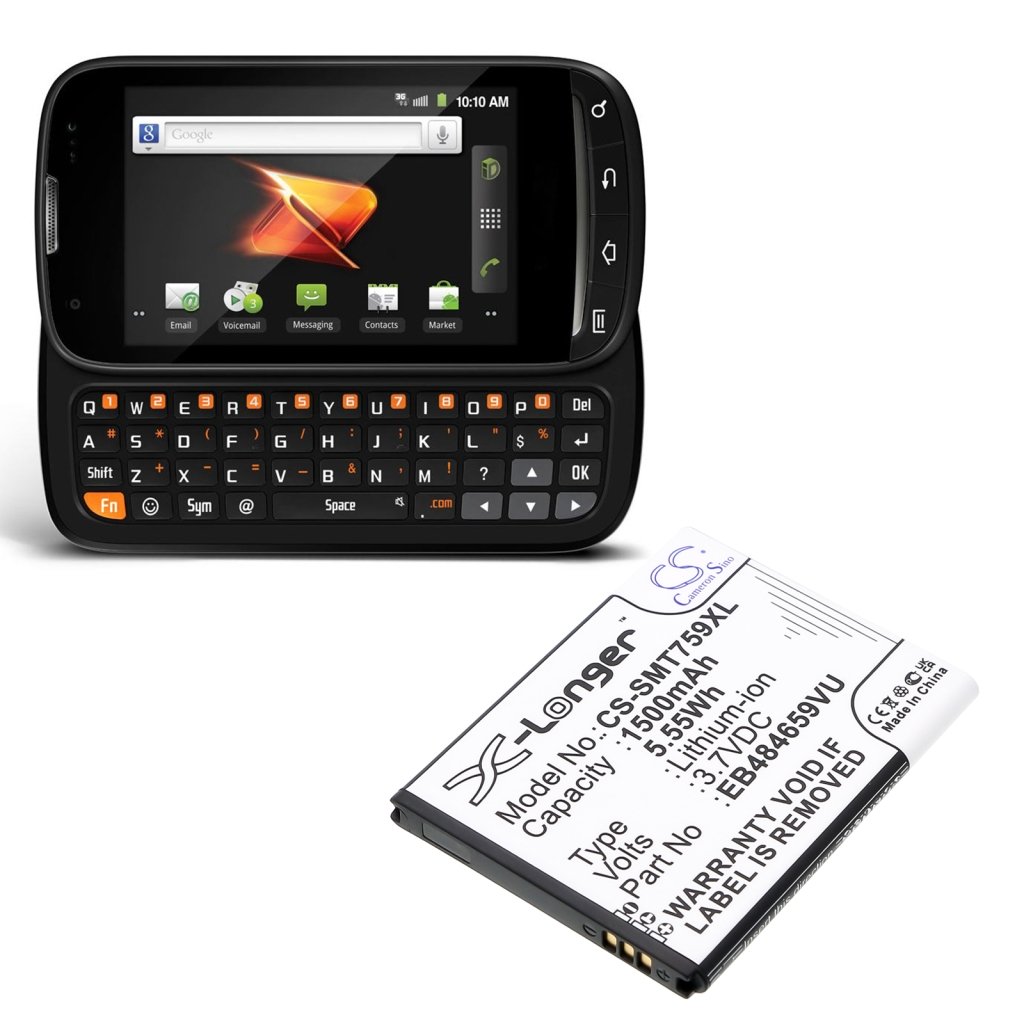 Batterie Batteria del telefono cellulare CS-SMT759XL