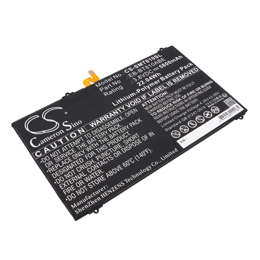 Batteria compressa Samsung CS-SMT810SL