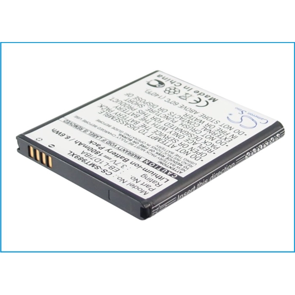 Batterie Batteria del telefono cellulare CS-SMT989XL