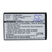 CS-SMU450SL<br />Batterie per   sostituisce la batteria SAMINTBATS2