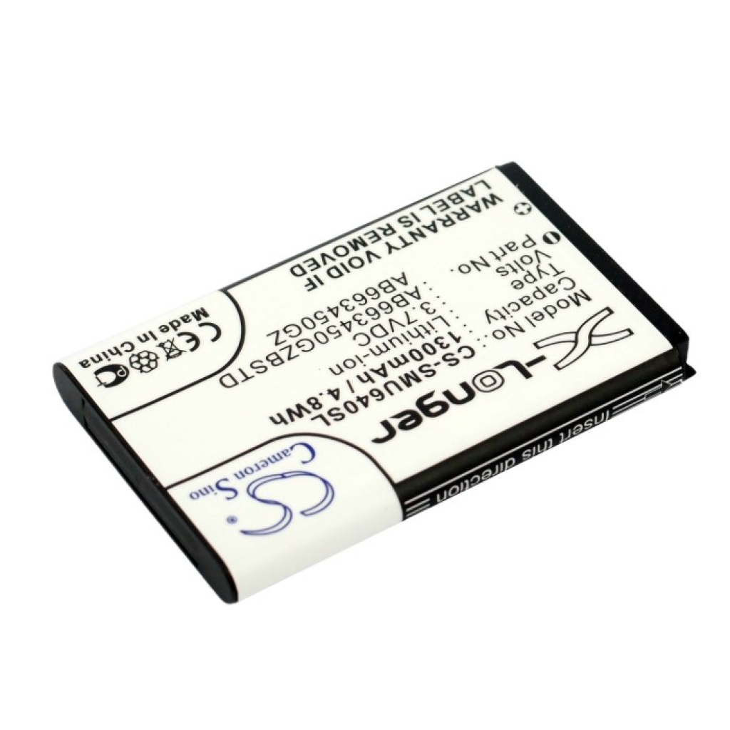 Sostituzione della batteria compatibile per Verizon AB663450BZ,AB663450GZ,AB663450GZBSTD