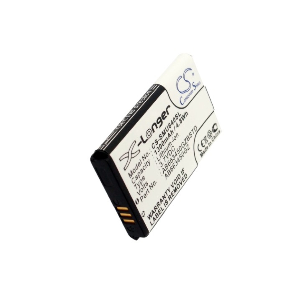 Sostituzione della batteria compatibile per Verizon AB663450BZ,AB663450GZ,AB663450GZBSTD