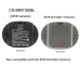 Batteria compatibile con Sonos CS-SMV100SL