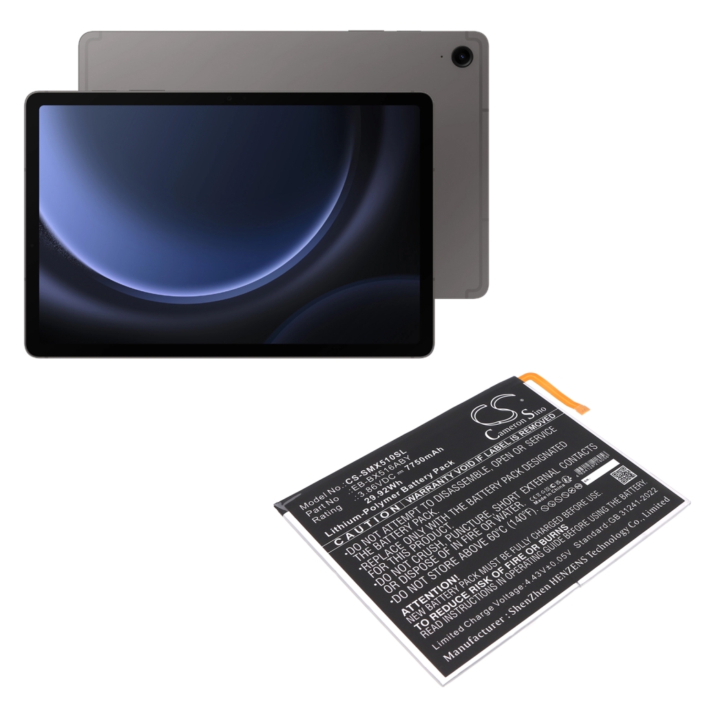 Tablet Battery Samsung CS-SMX510SL