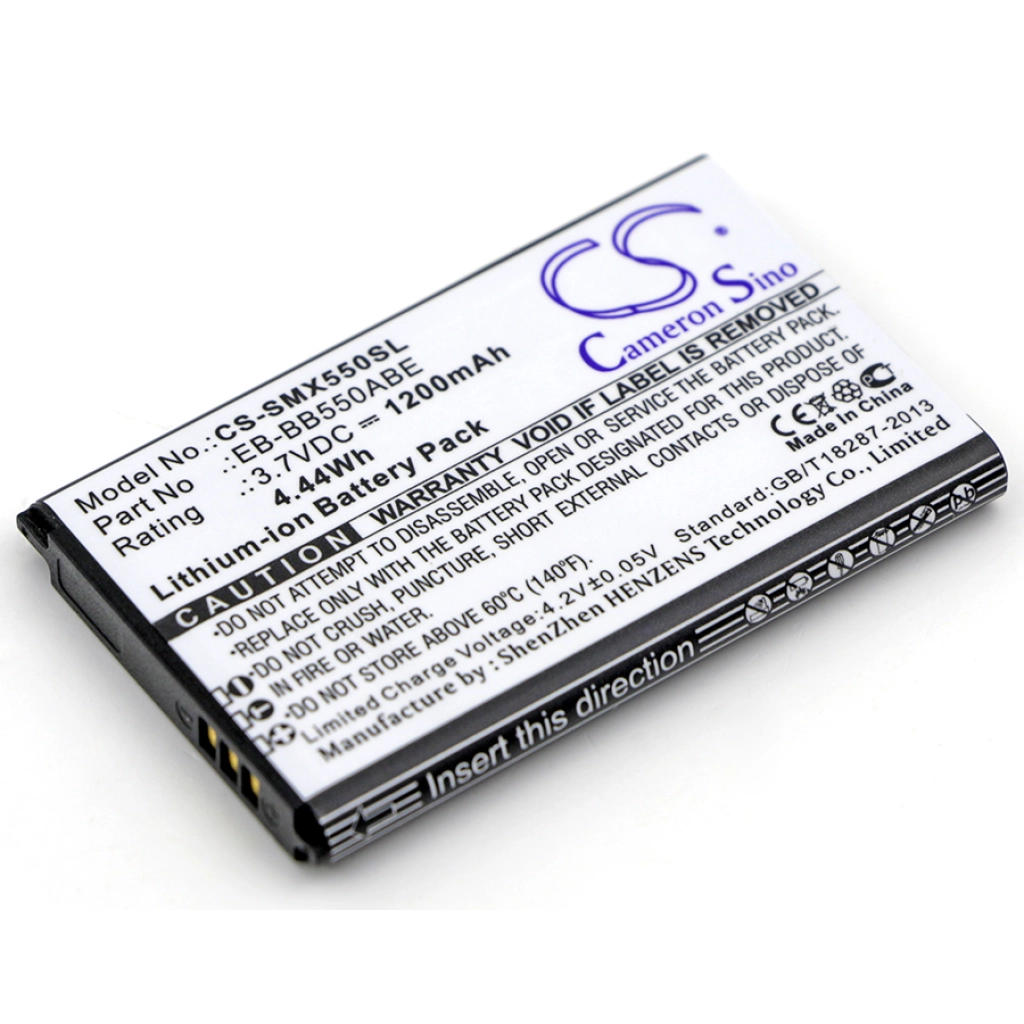 Batterie Batteria del telefono cellulare CS-SMX550SL