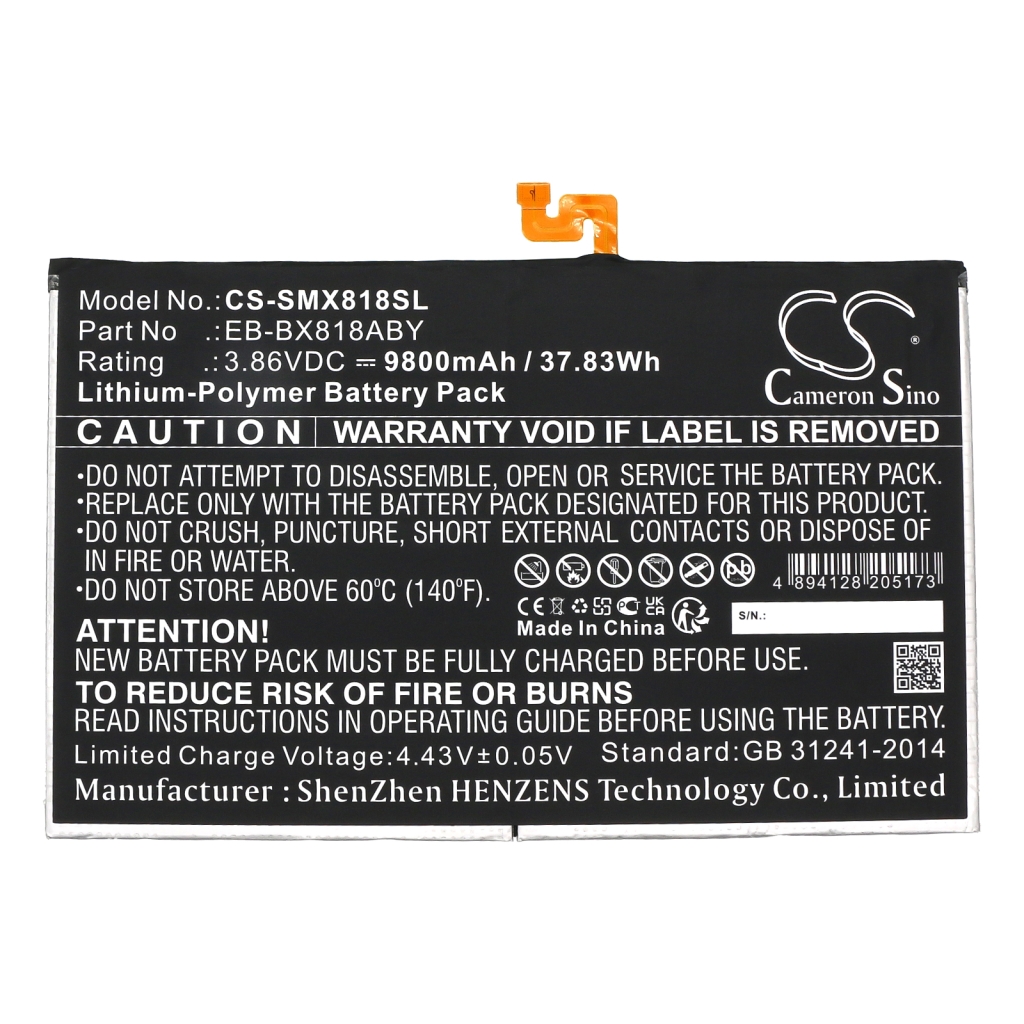 Batteria compressa Samsung CS-SMX818SL