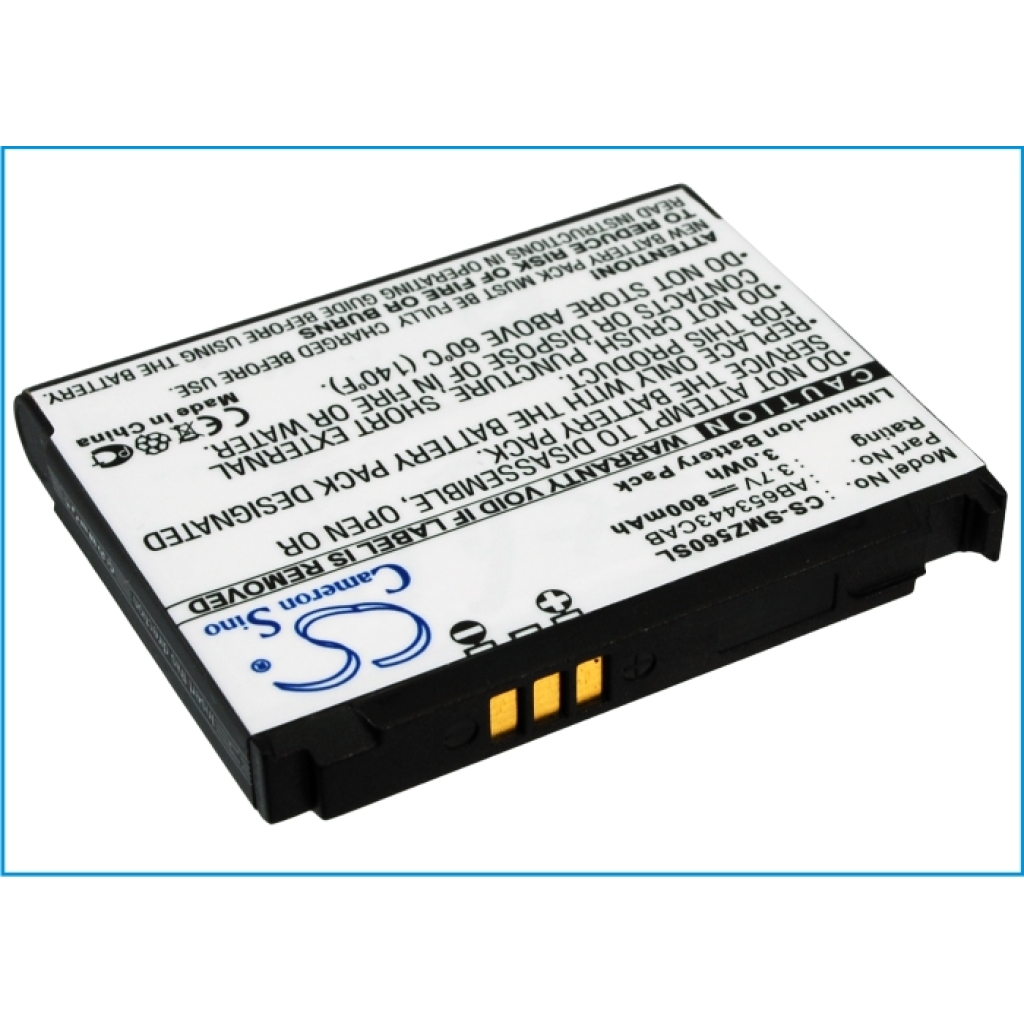 Batteria del telefono cellulare Samsung CS-SMZ560SL