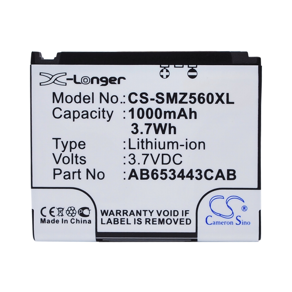 Batteria compatibile con Samsung CS-SMZ560XL