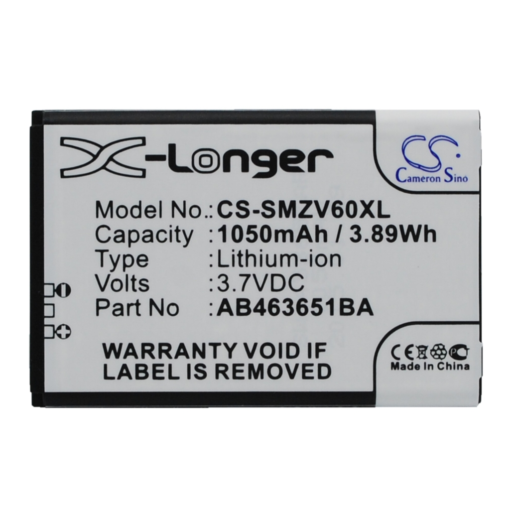 Batteria compatibile con Samsung CS-SMZV60XL