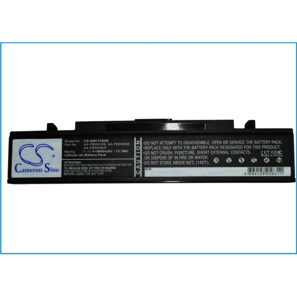 Batterie Sostituisce AA-PB9NS6W