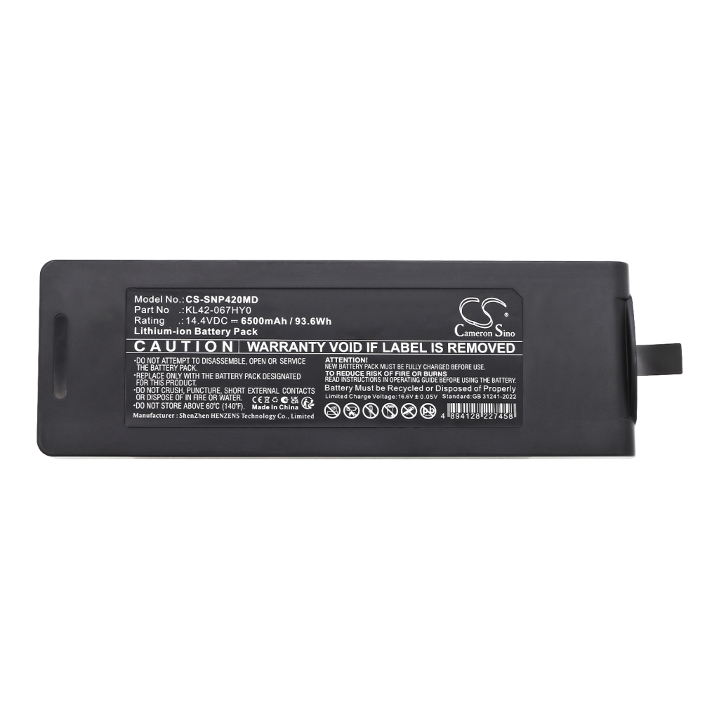 Batteria compatibile con Sonoscape CS-SNP420MD
