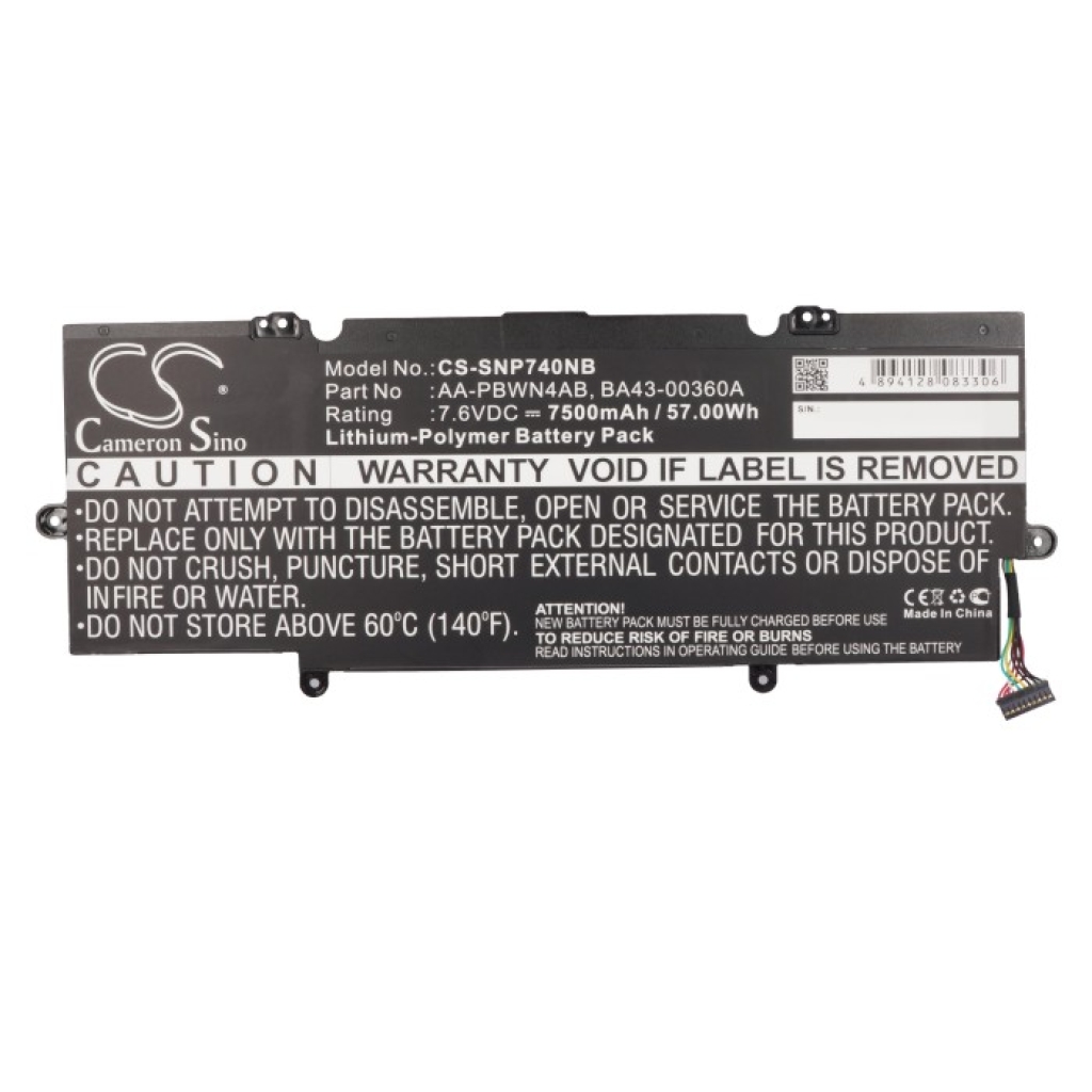 Batteria notebook Samsung NP740U3E-S02NL (CS-SNP740NB)