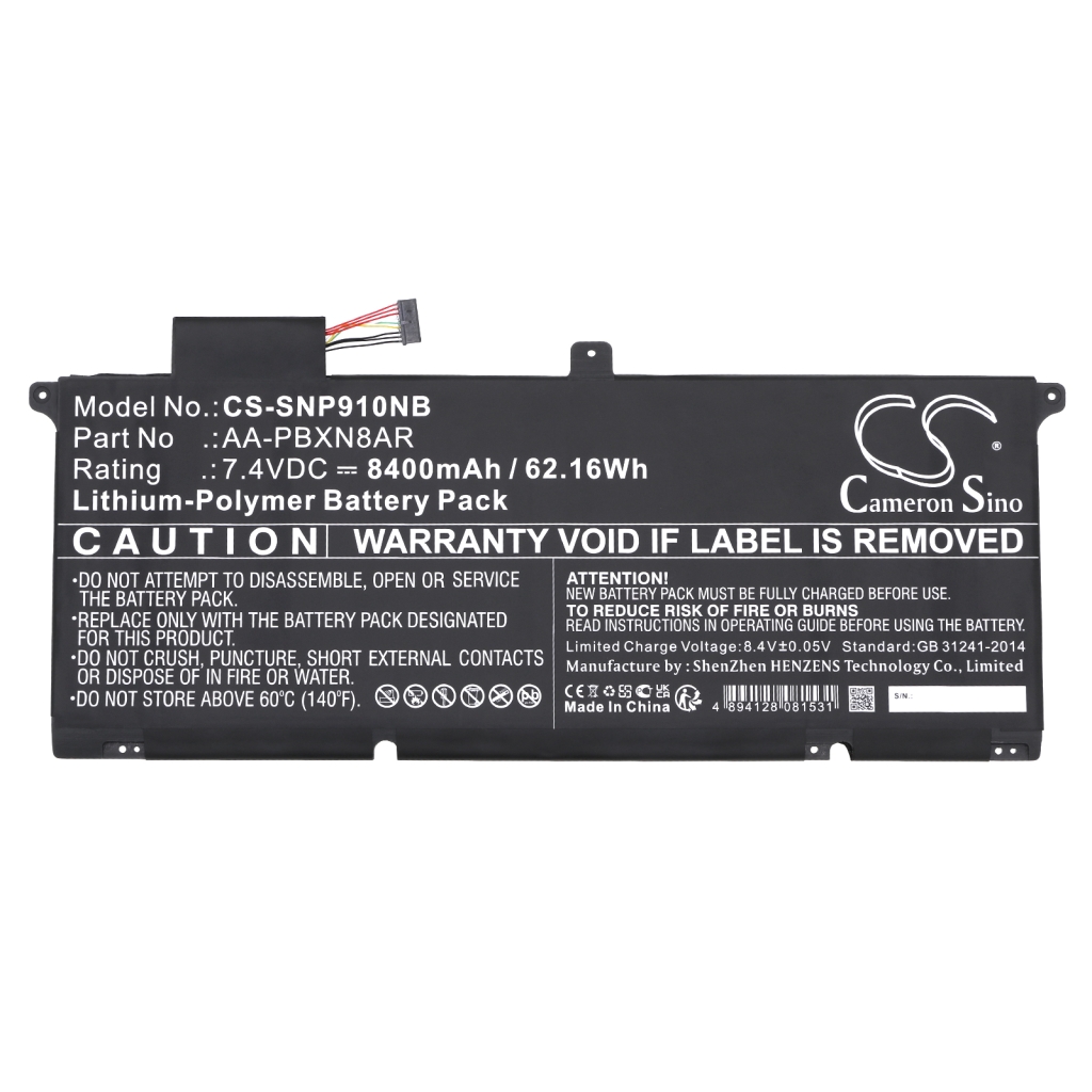 Batteria notebook Samsung 900X4C-A01 (CS-SNP910NB)