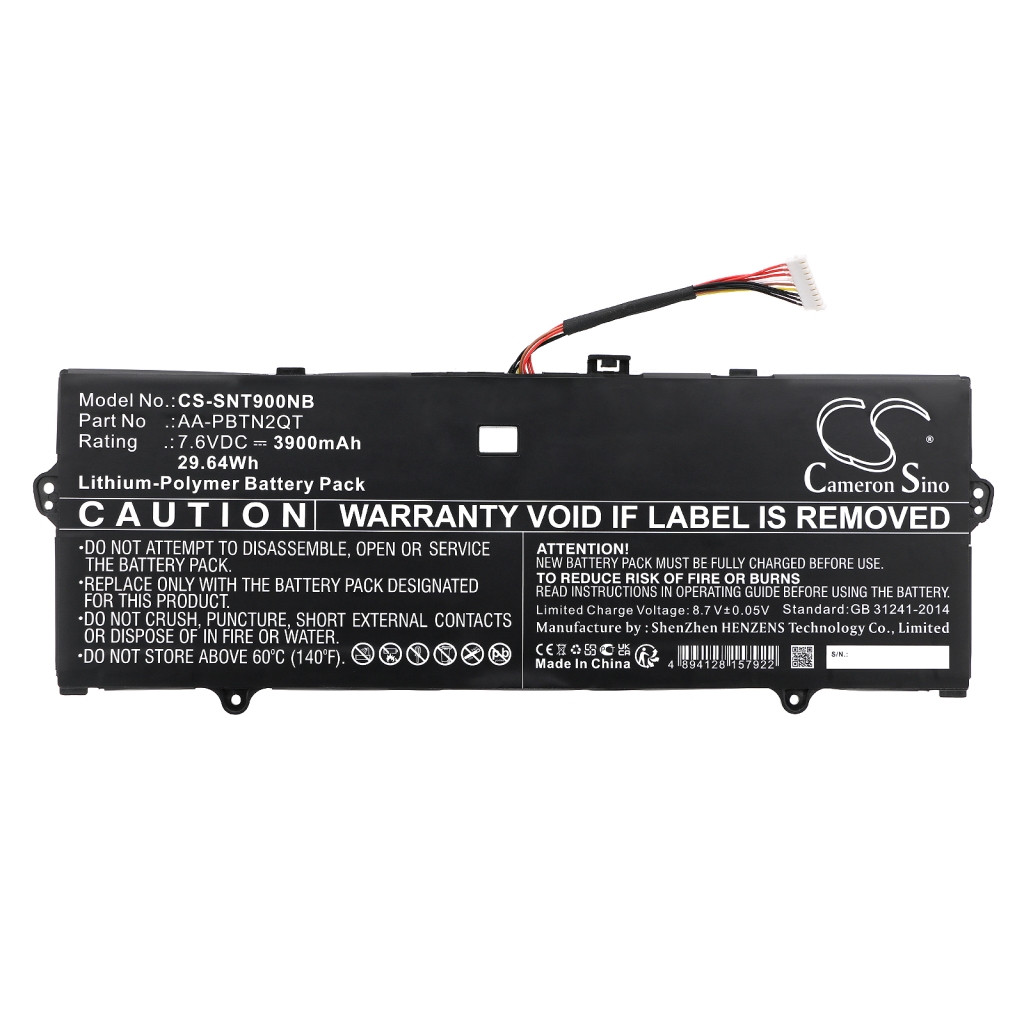 Sostituzione della batteria compatibile per Samsung AA-PBTN2QT