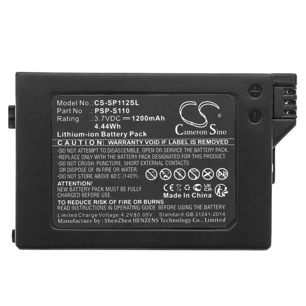 Gioco, PSP, batteria NDS Sony CS-SP112SL