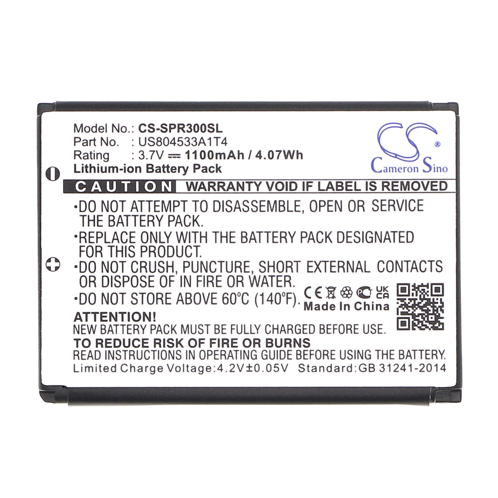 Batterie Batteria della fotocamera CS-SPR300SL