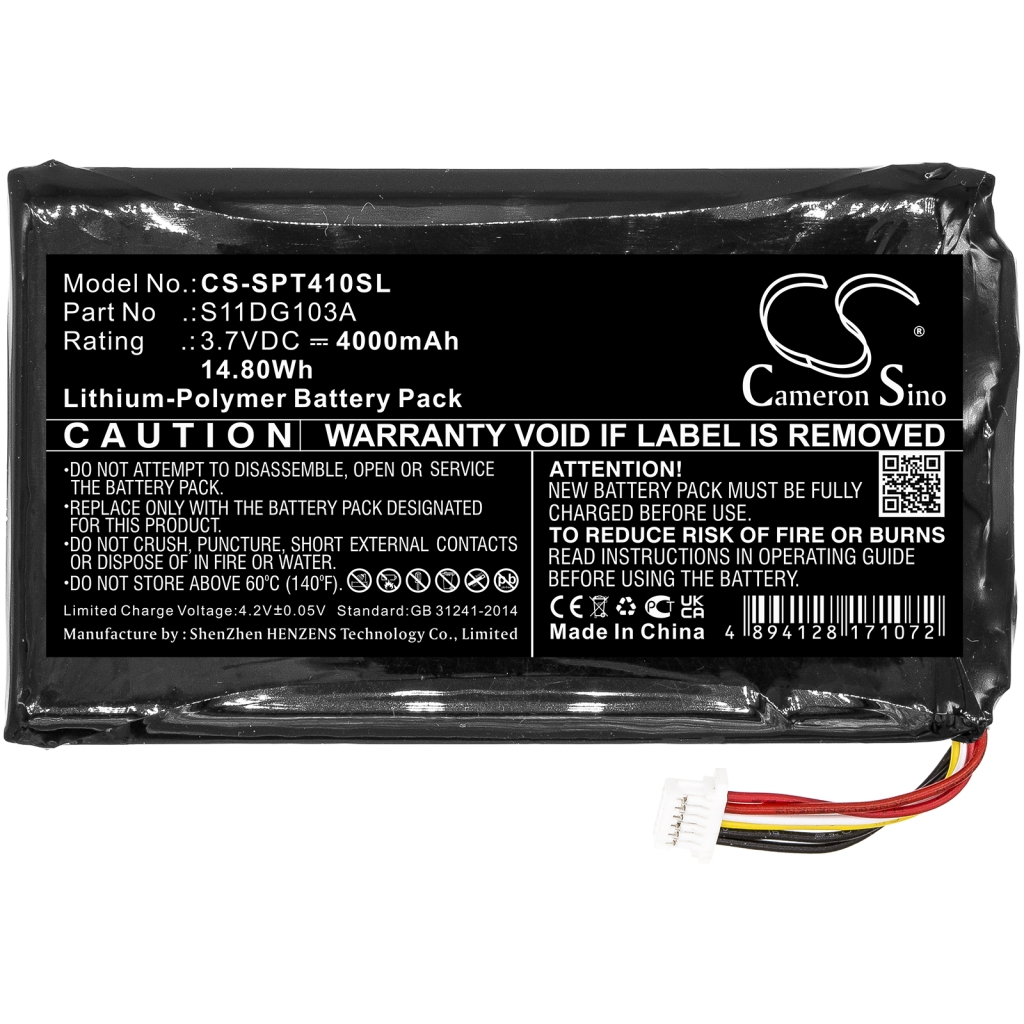 Sostituzione della batteria compatibile per Trimble S11DG103A,S11GD103A
