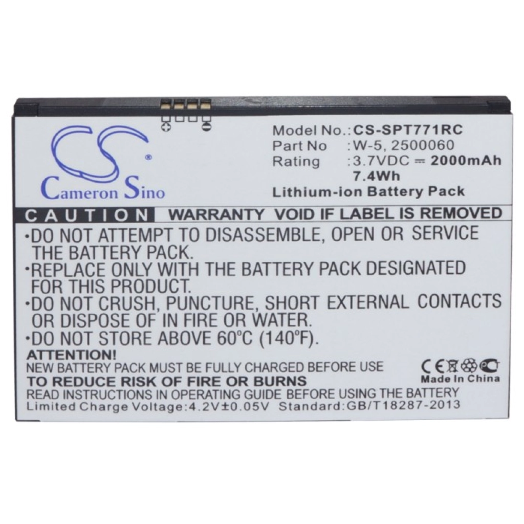 Batterie Batteria hotspot CS-SPT771RC