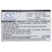 Batterie Sostituisce 2500031
