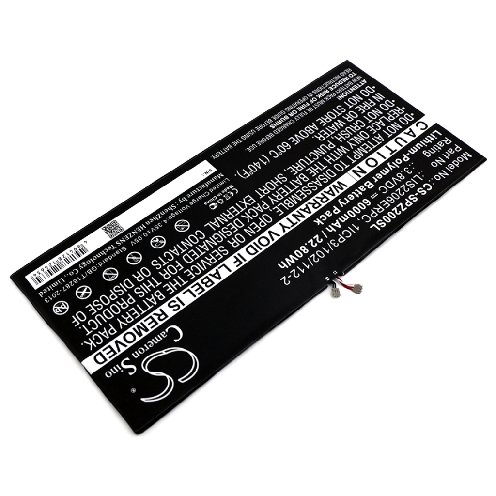 Batteria compressa Sony CS-SPZ200SL