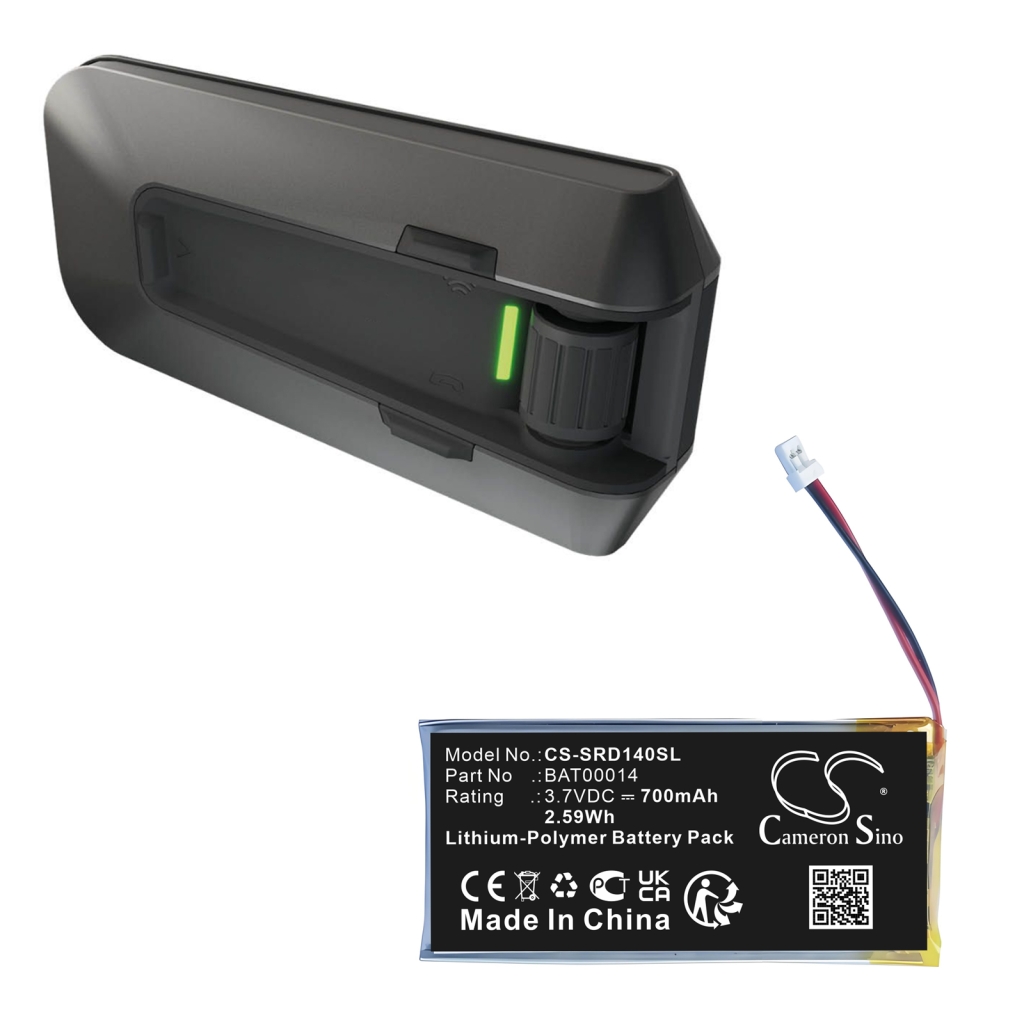 Batteria senza fili dell'auricolare Cardo Packtalk Edge (CS-SRD140SL)