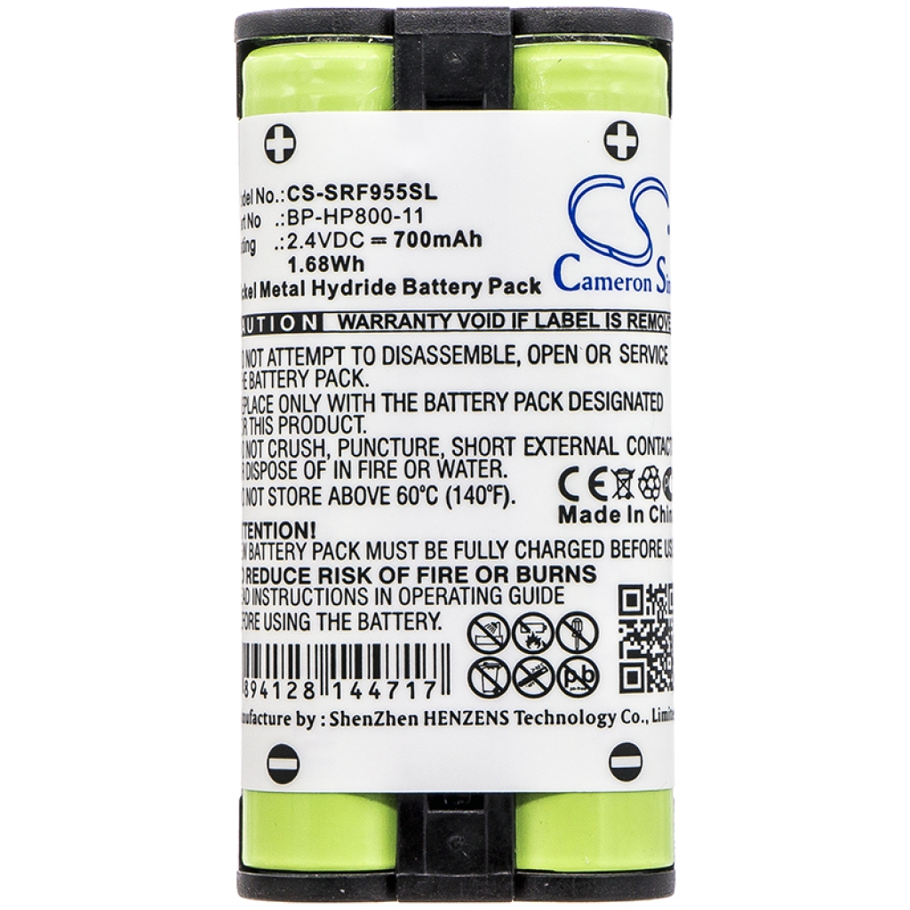Sostituzione della batteria compatibile per Sony BP-HP800-11