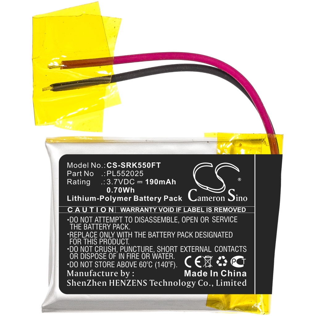 Sostituzione della batteria compatibile per Shark PL552025