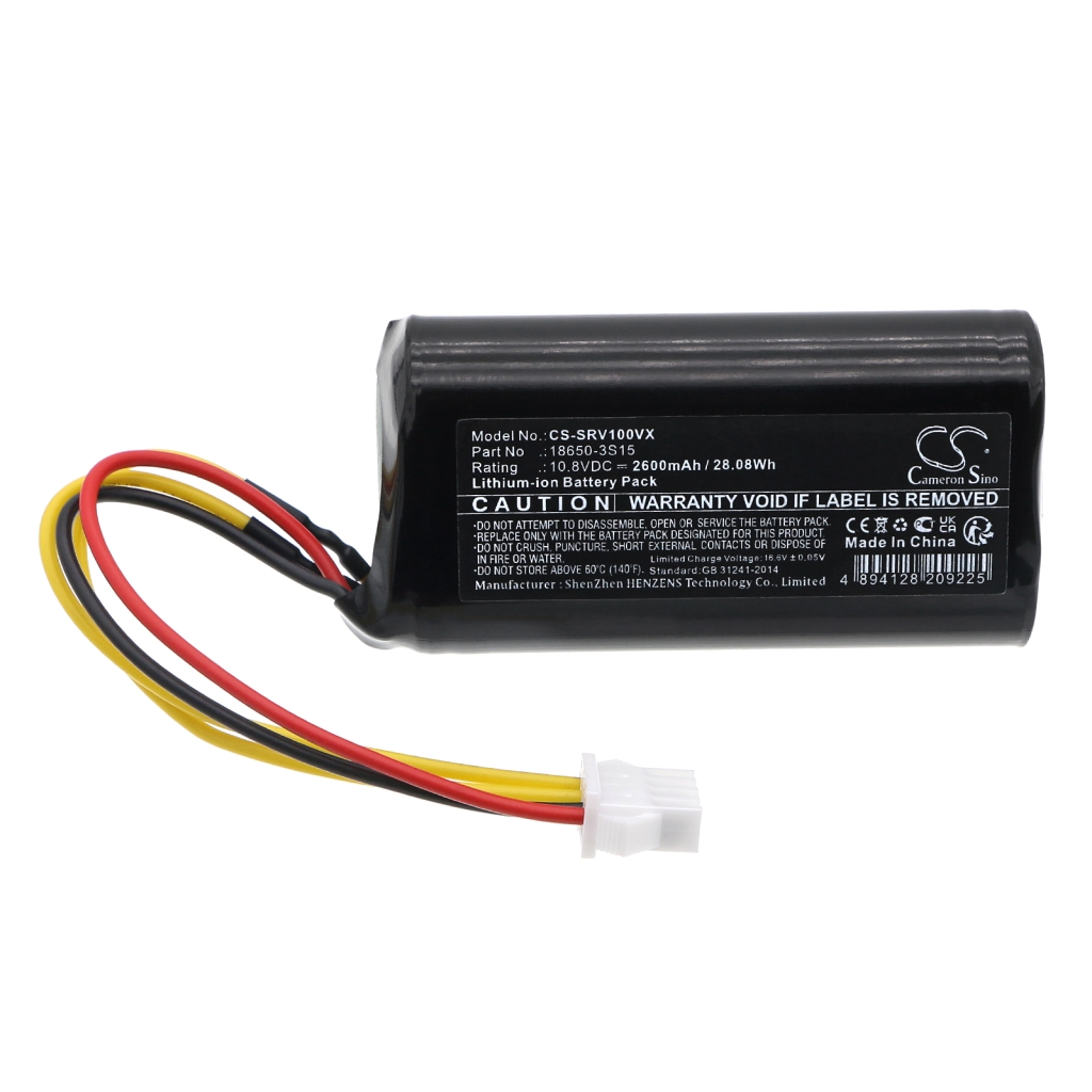 Batterie Sostituisce ML:18650-3S15