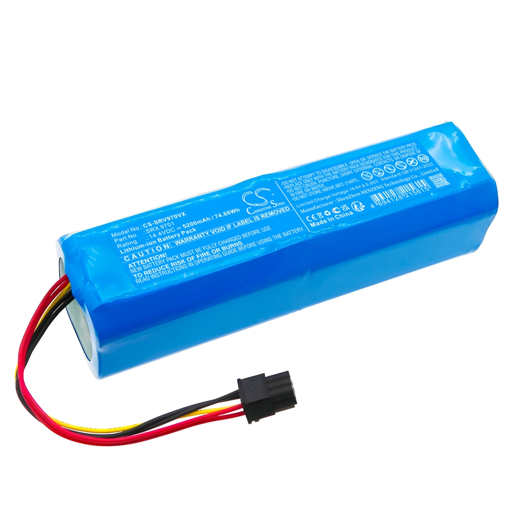 Sostituzione della batteria compatibile per Sencor SRX 9701