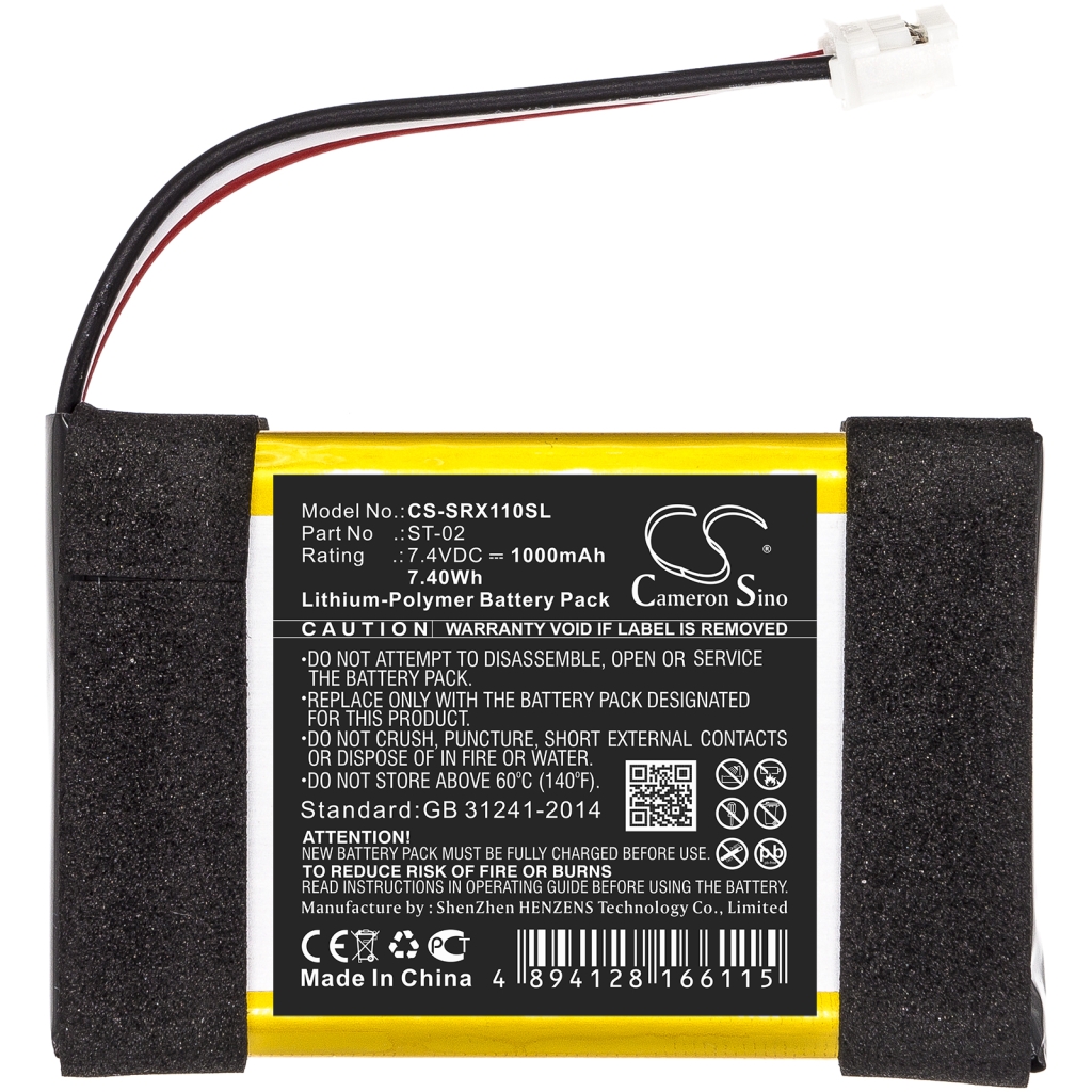 Batteria altoparlanti Sony CS-SRX110SL