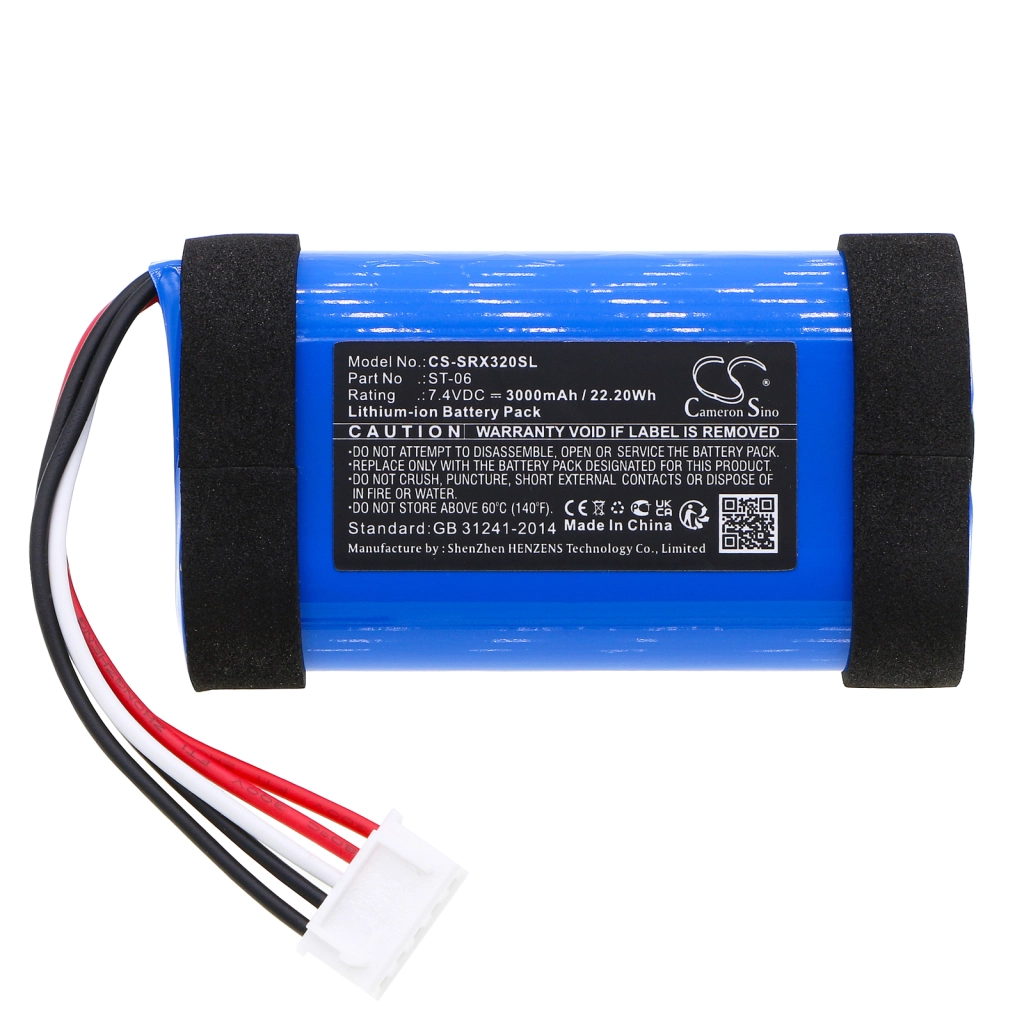 Batteria altoparlanti Sony SRS-XB31 (CS-SRX320SL)