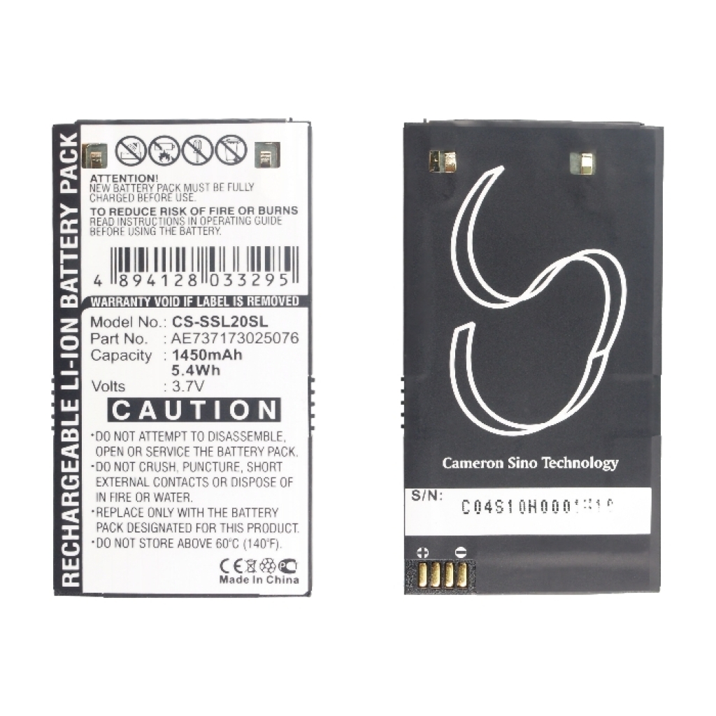 Batteria digitale DAB Sirius CS-SSL20SL
