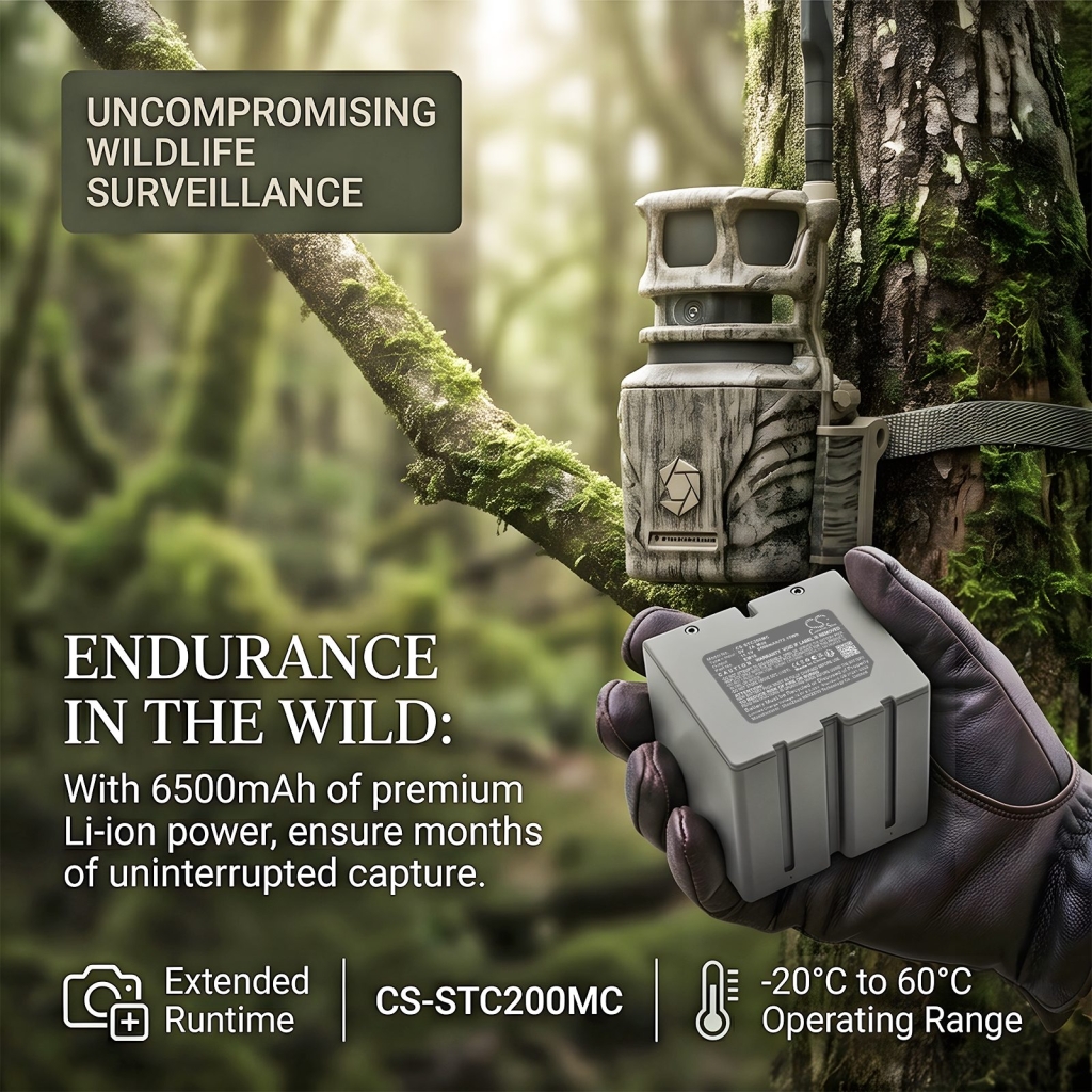 Batteria Sostituisce Stealth Cam EM10