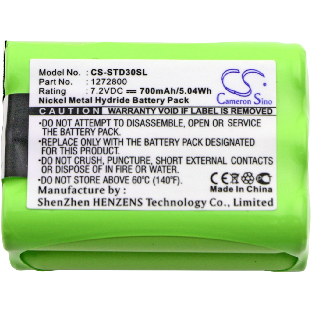 Sostituzione della batteria compatibile per Tri-Tronics 1272800,1281100 REV.B