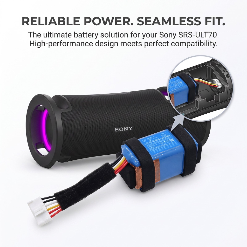 Batterie compatibile con Sony SRS-ULT70 SRS-ULT70 CS-SUF700SL
