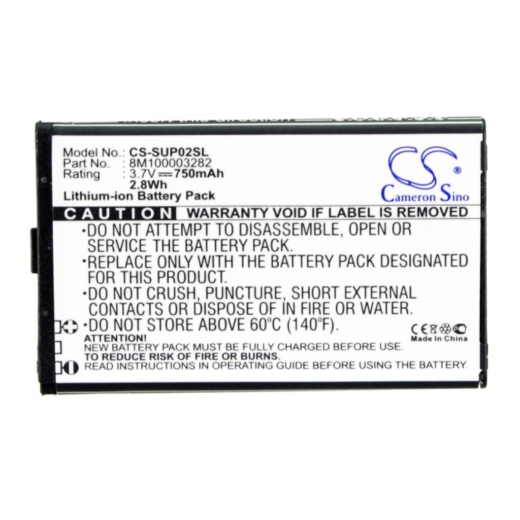 Batteria GPS, navigatore Callaway CS-SUP02SL