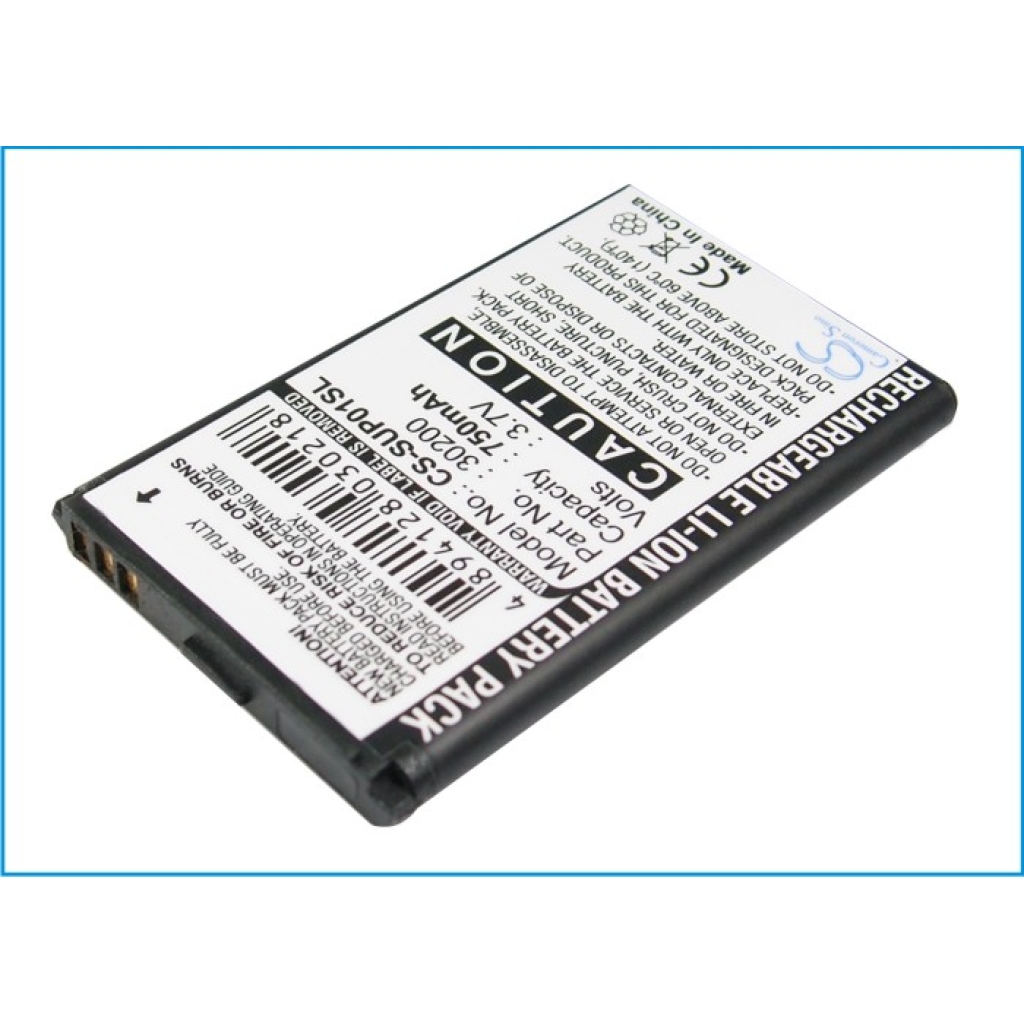 Batterie Sostituisce 1008000134