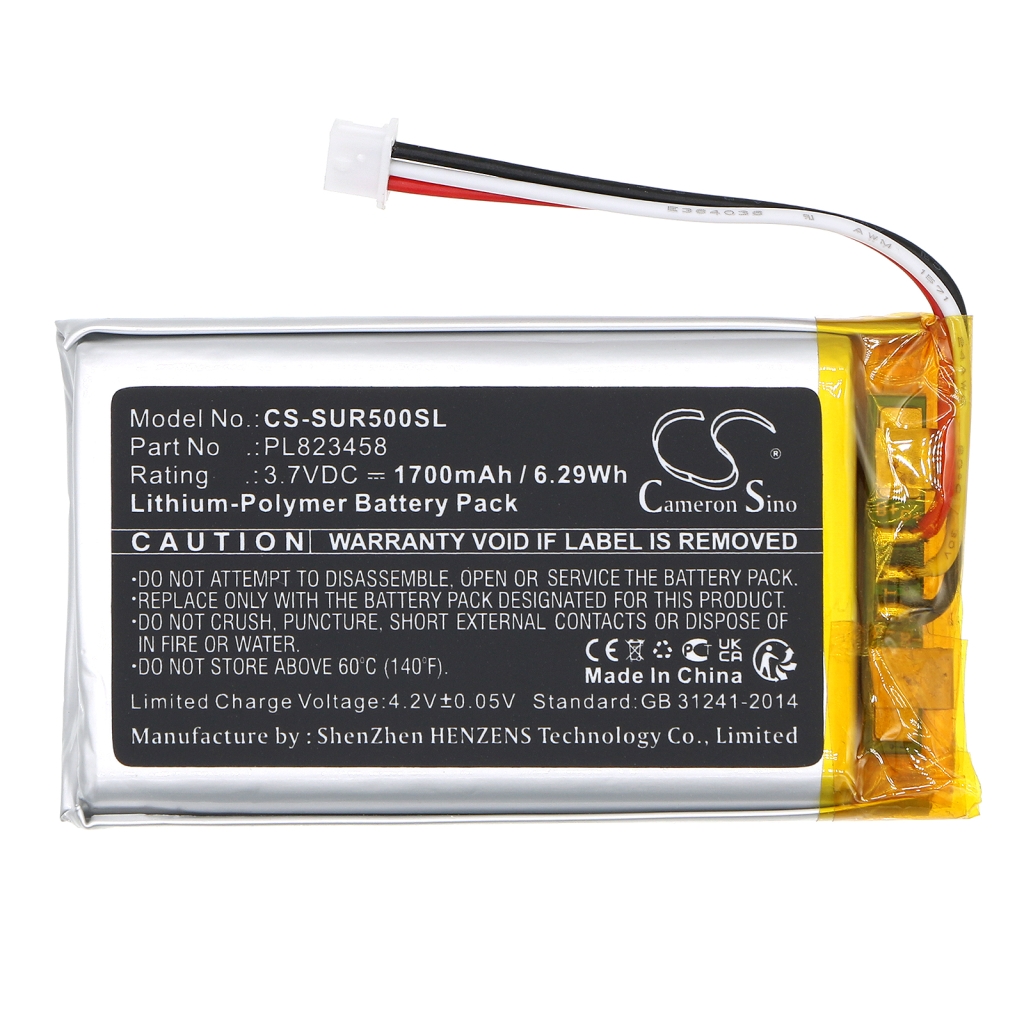 Batteria del telecomando Savant CS-SUR500SL