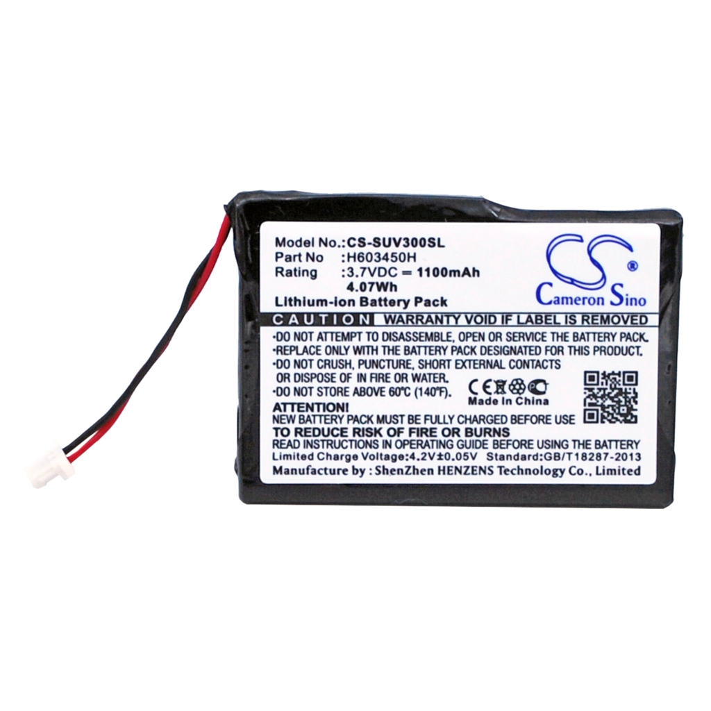 Batteria GPS, navigatore Sureshotgps CS-SUV300SL
