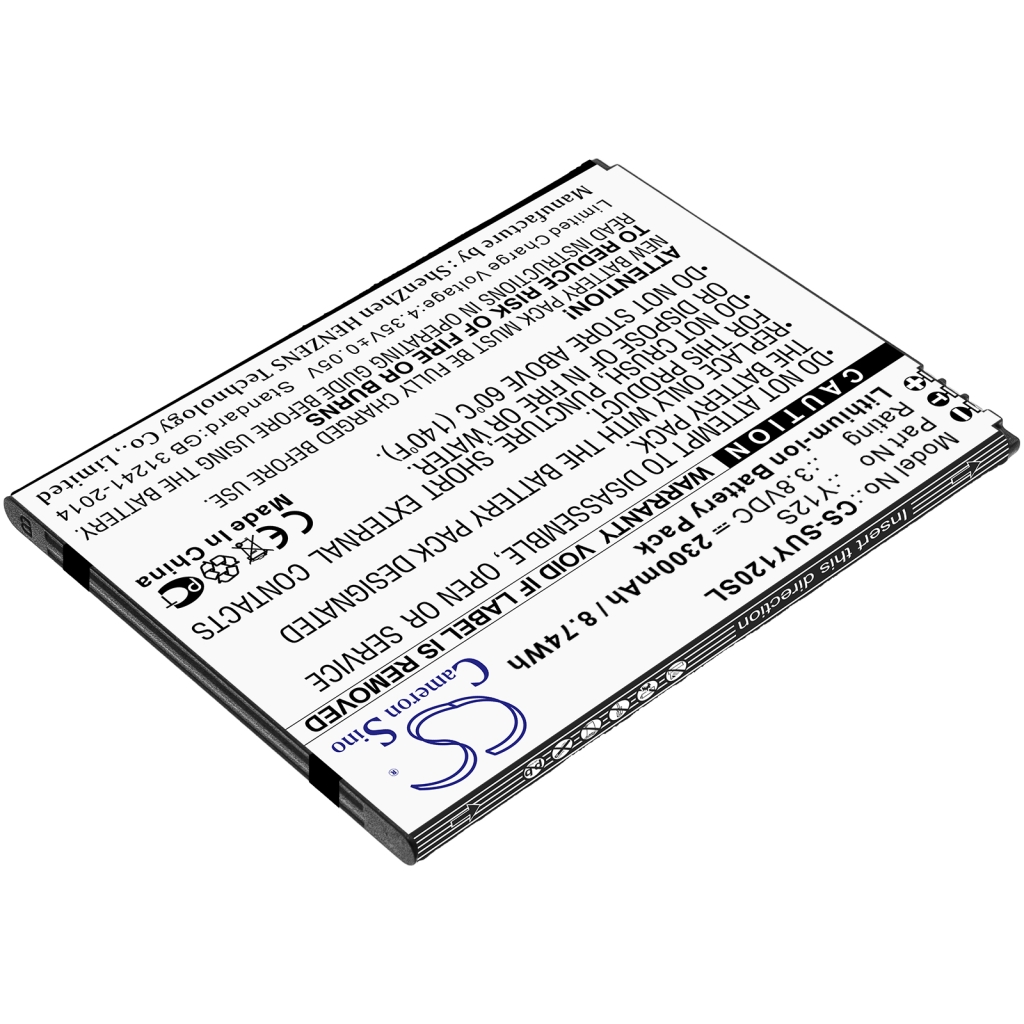 Batteria del telefono cellulare Sugar CS-SUY120SL