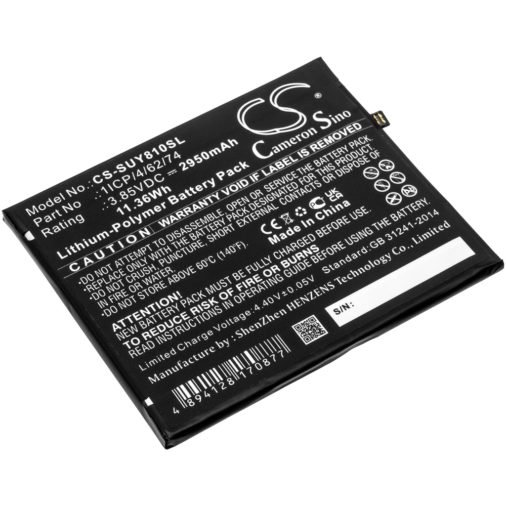 Batteria del telefono cellulare Sugar CS-SUY810SL